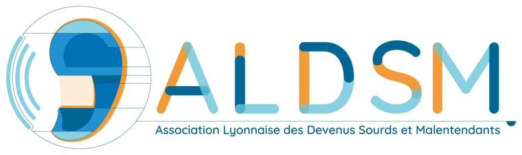 Logo de l'Association lyonnaise des Devenus Sourds et malentendants